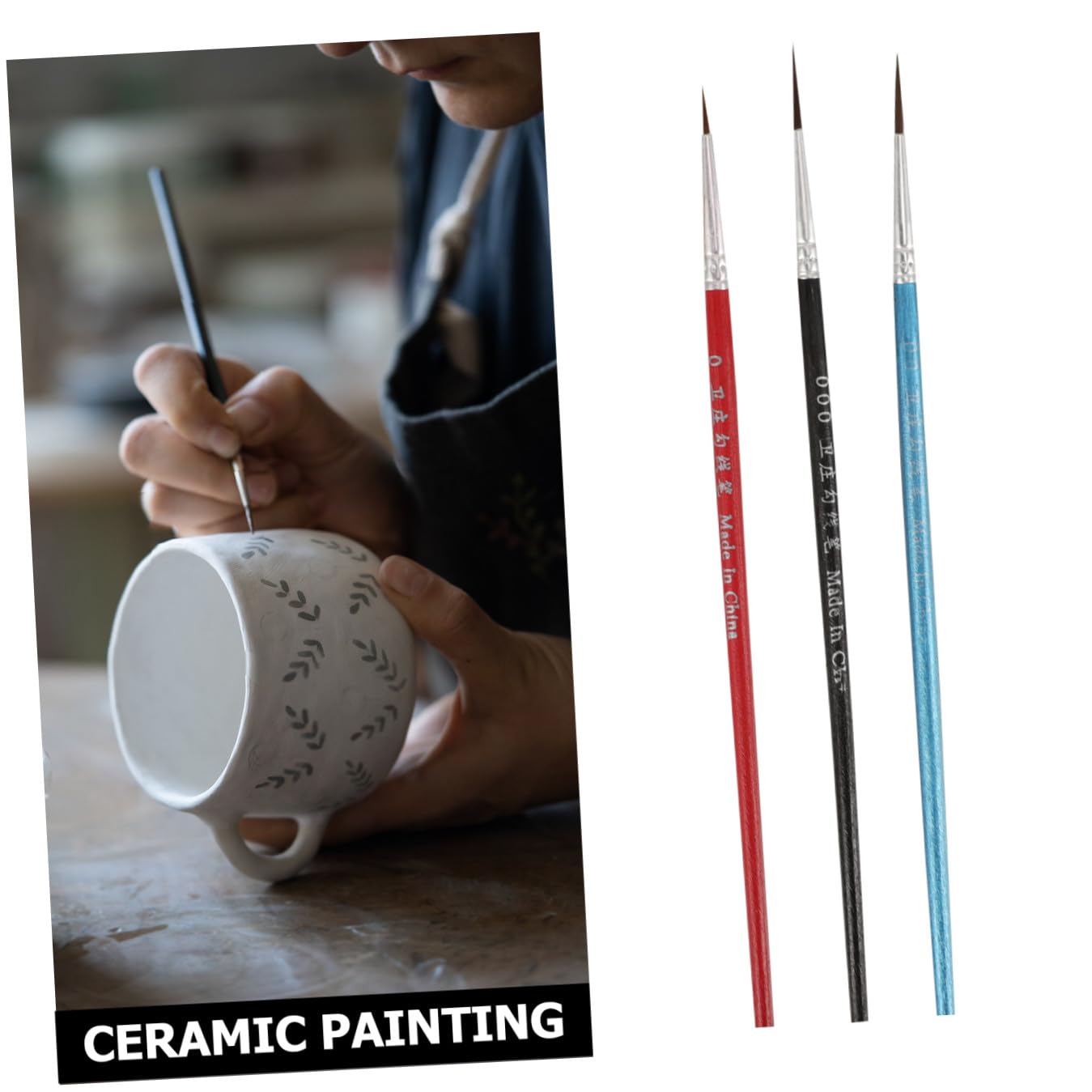 150piezas Pinceles Detalle Para Pintura Miniatura Pinceles De Punta Fina Para Acuarela y Óleo Herramientas De Pintura Para Artistas y Principiantes