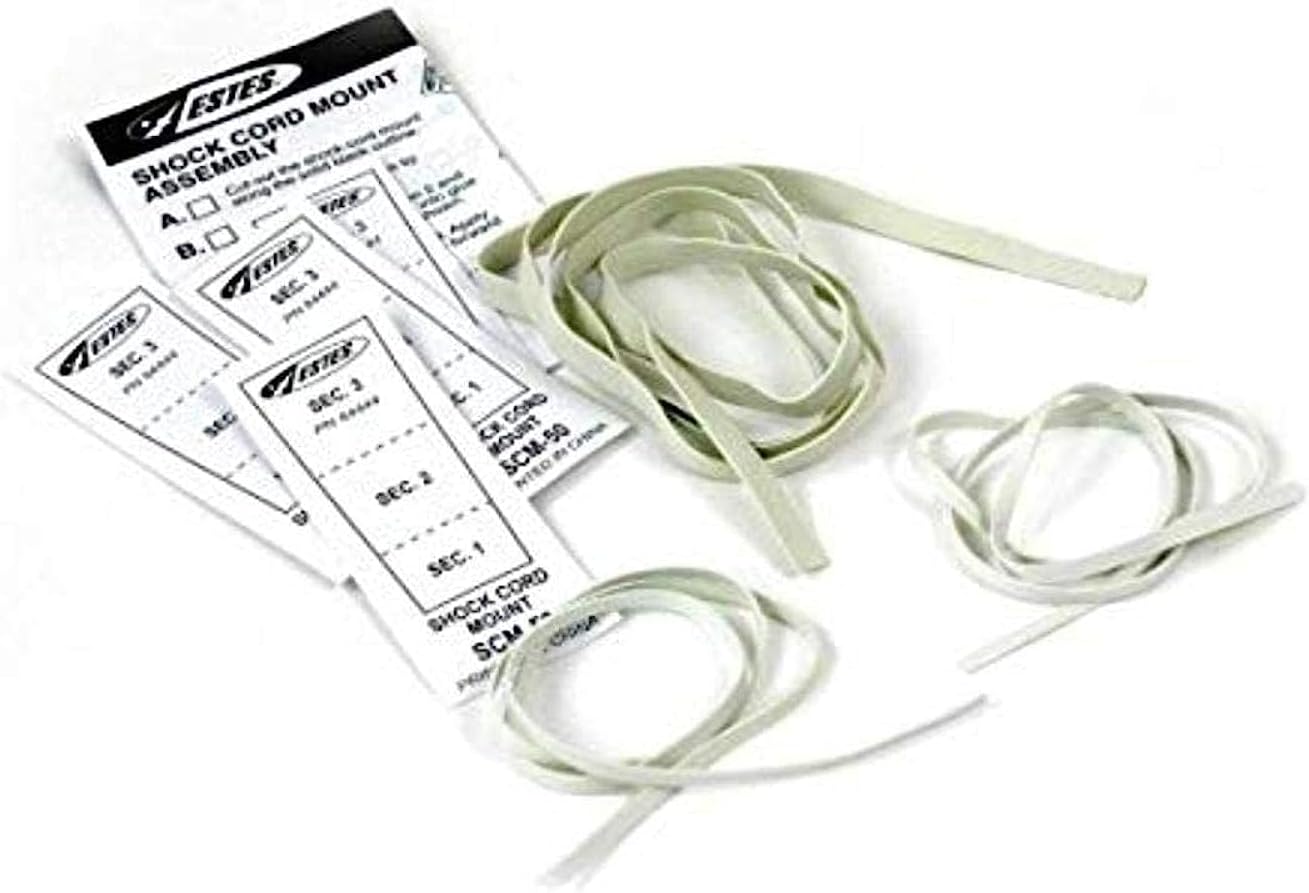 Estes 302278 Shock Cords and Mount Pack