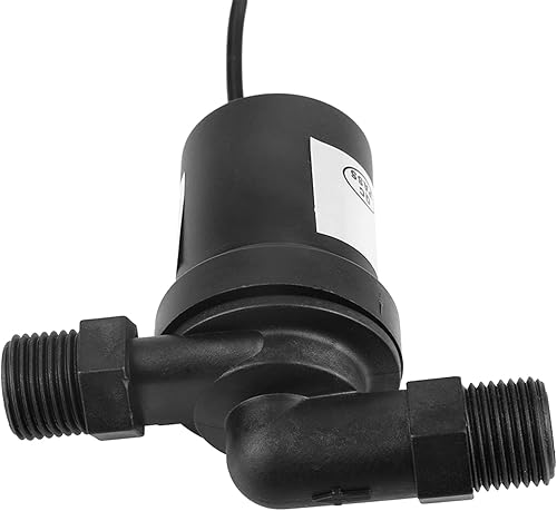 Miniatura 6 de Bomba sumergible sin escobillas sin escobillas solar de alta temperatura de 24V DC Fuga de bombeo de circulación 1/2 pulgada para calentador de agua