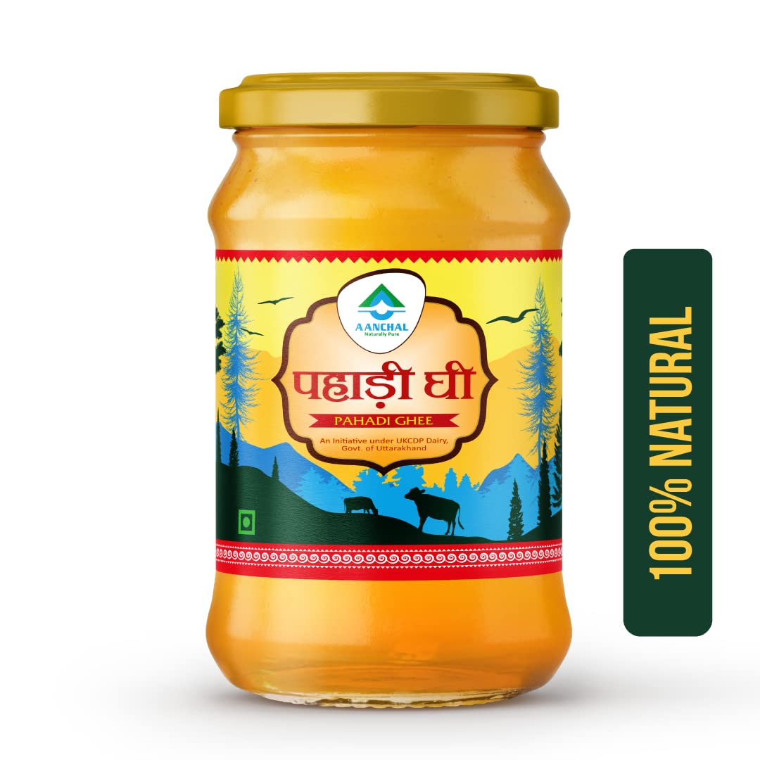 Buy Pahadi Ghee by Aanchal Dairy (an initiative of Dairy farmers from