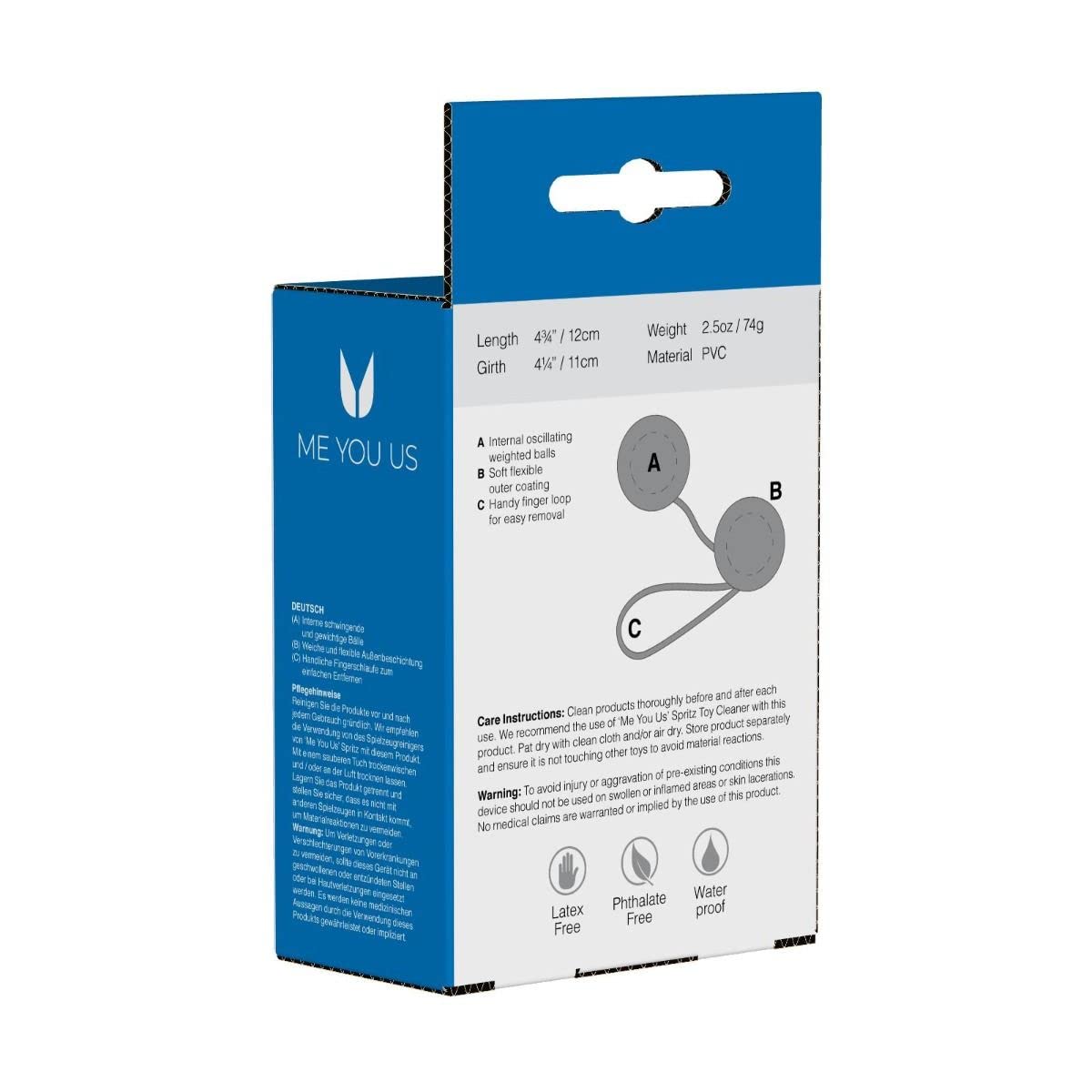 Seven Creations Marbilized Bolas dúo Black 3,3 cm