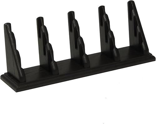 Miniatura 5 de Wooden Mallet, Tarjetero negro de 9 bolsillos para encimera