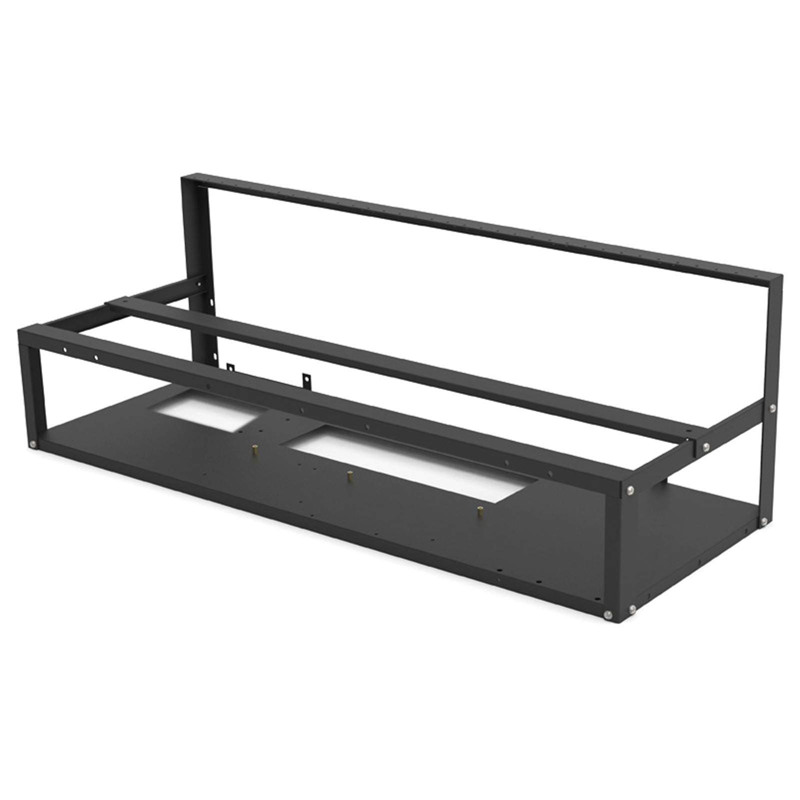 Amazon.co.jp: Starlly GPUマイニングフレーム リグスチールオープニングエアフレームマイニング、クリプトコイン通貨マイニング 用の最大12GPUのマイニングフレームリグケース (12GPU-A) : パソコン・周辺機器