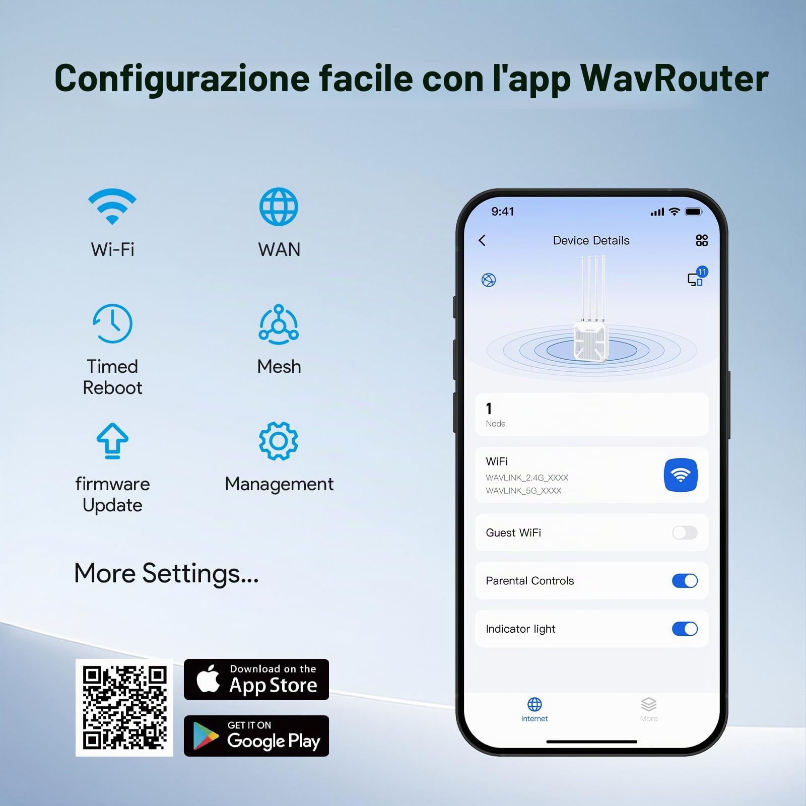 WAVLINK WiFi 7 Outdoor Mesh BE5100 – Router & Access Point impermeabile IP67 con PoE, Antenne 8 dBi, Protezione contro i fulmini per fattorie, giardini e uso commerciale