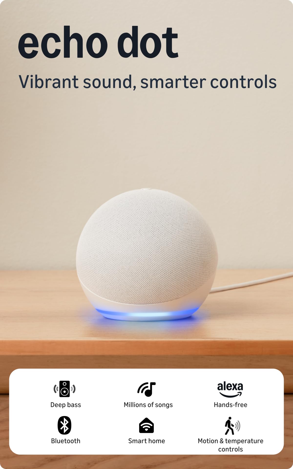 Amazon Echo Dot (5th Gen) White