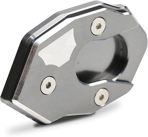 Miniatura 6 de Para Kawasaki para Z250 para Z300 Z800 para Z1000 SX ZX10R NINJA650 ZX6R Z900 Soporte lateral de motocicleta Placa ampliadora Soporte de apoyo