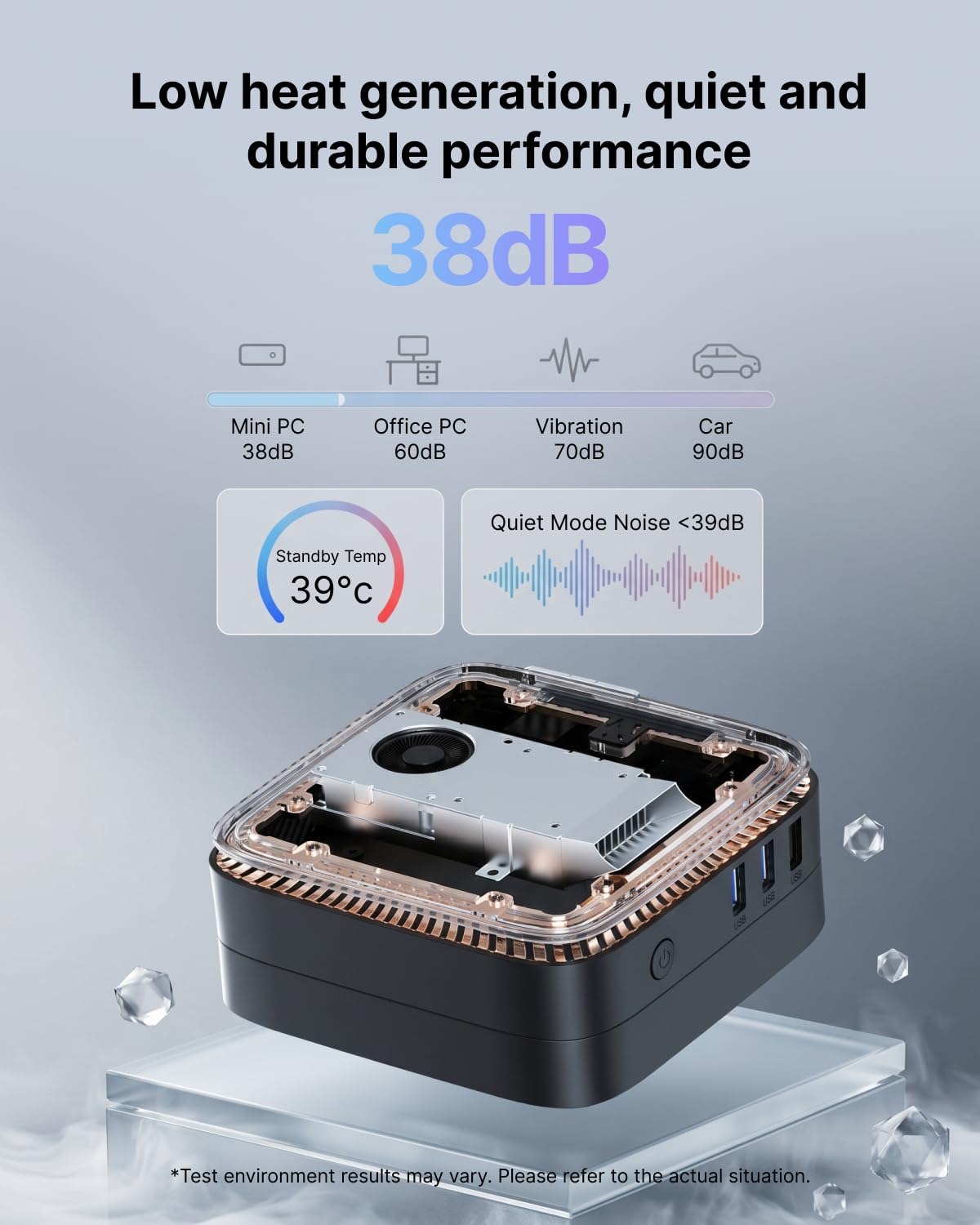 NiPoGi AK1PLUS Mini PC,Ιntel N5030,WIN-11 Pro,12GB RAM,256GB SSD | (hasta 3,1GHz),Mini Ordenadores para Escuela/Negocios/Hogar, WiFi 5,BT,LAN,HDMI Pantalla Doble 4K, 6W para un Ahorro Total