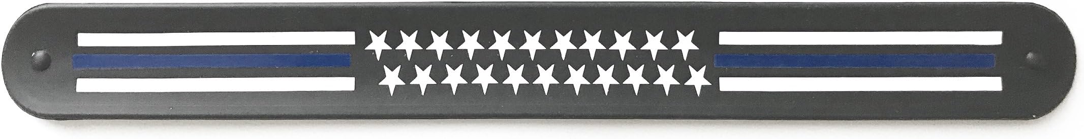 PakedDeals Stocking Stuffer Thin Blue Line Silicone Slap Bracelet Retro 80's 90's Support Police Back The Blue
