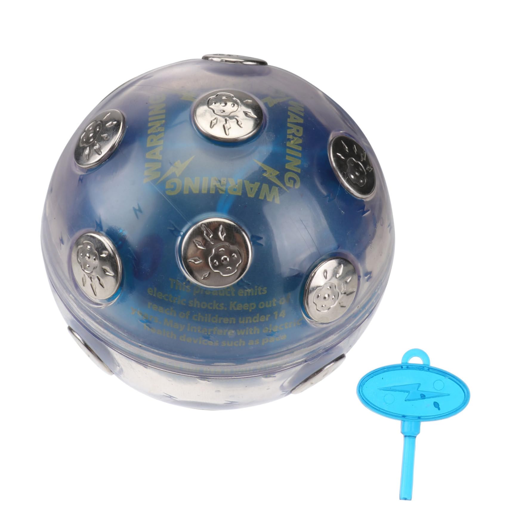 2 pcs Trick Ball Electric Shocking Game Glowing Fool Toys Electric Ride on Toys hot Potato Game e Gift Shocking Ball Toy Electric Shocking Toy Balls Electronic Props Plastic