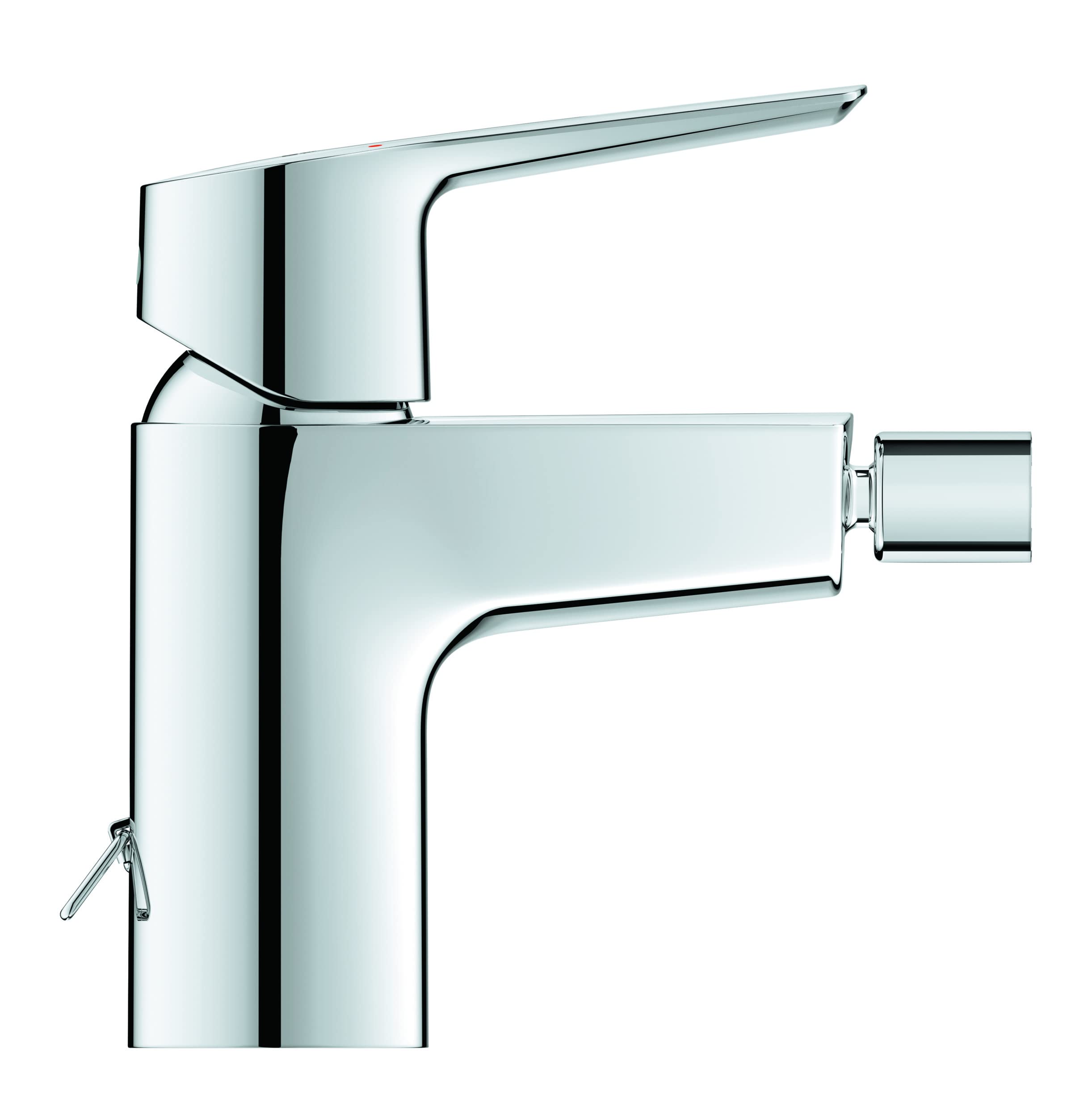 GROHE Start Quickfix Single-Lever Bidet Mixer with Retractable Chain, Water-Saving, Chrome 32281002 - Image 2