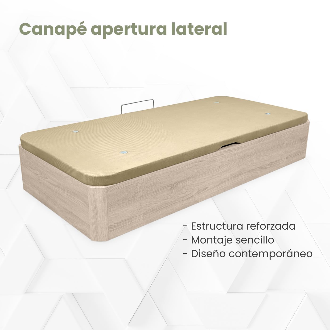 Canapé Abatible Súper Reforzado 90x190 Cambria