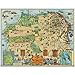Cavallini 1000 Piece Puzzle, Map of San Francisco (PZL/SFMAP)
