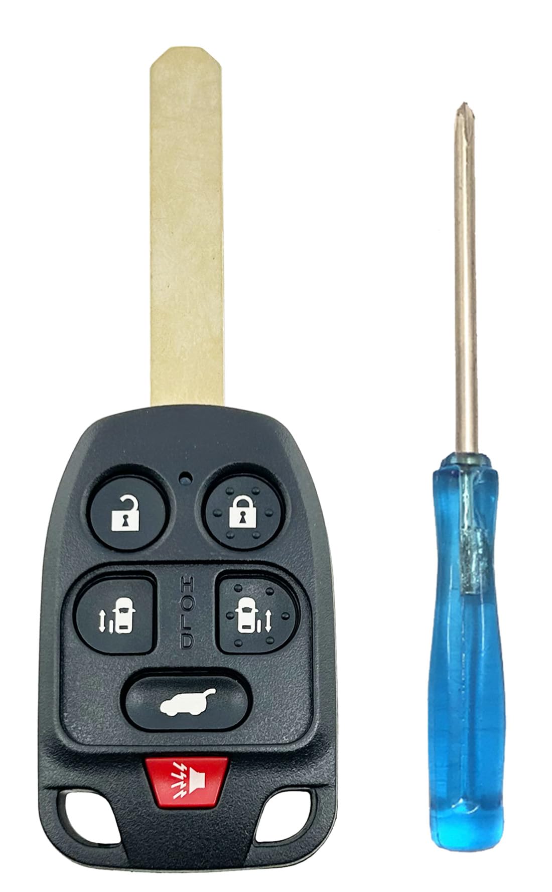 Replacement Key Fob Cover Case fit for 2011 2012 2013 Honda Odyssey Keyless Entry Key Fob Shell