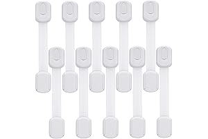 Child Safety Cabinet Locks - A Guardian of Little Hands (10 Pack)