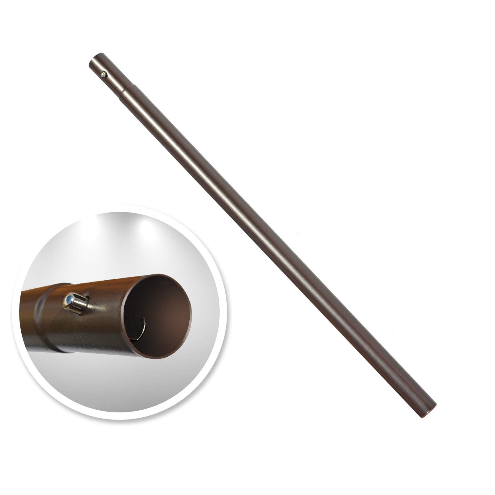 YardGrow Replacement Umbrella Lower Pole for Patio Umbrella, with Bullet Buckle, with bullet buckle