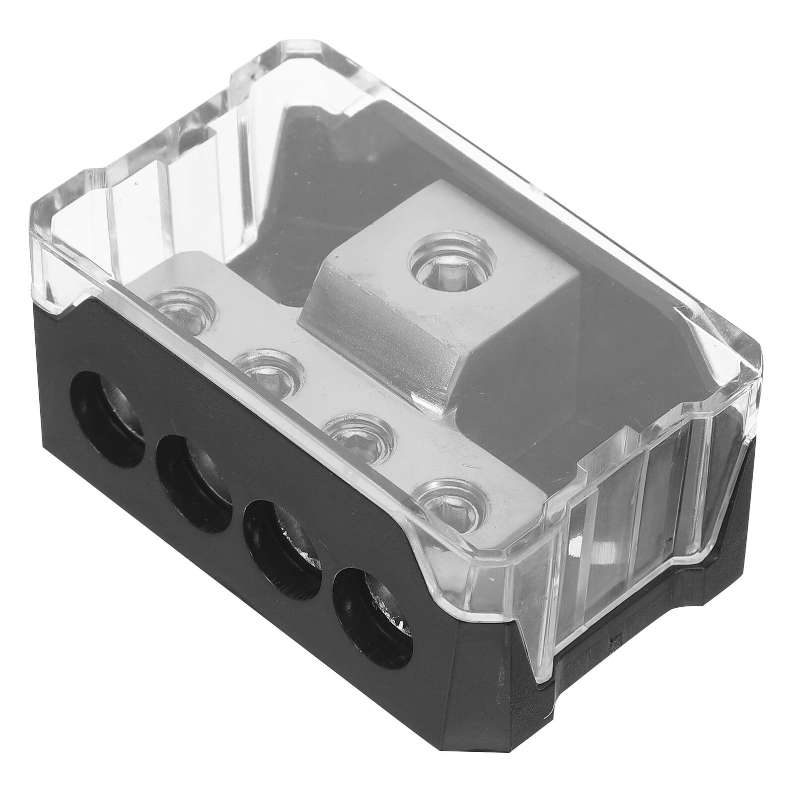 Divisor de Potencia SHINEOFI Bloque Distribución de Tierra 1 a 4 Vías para Viajes con Música en Coche 8