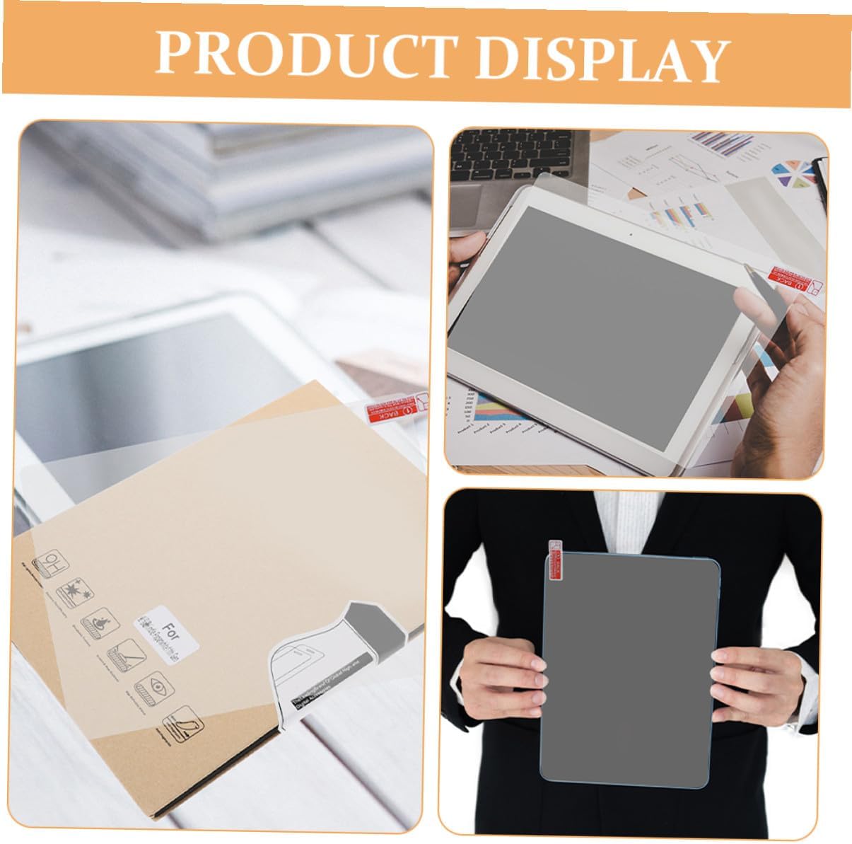 5pcs Gen 2021 Tempered Glass Screen Protector Protective Film Anti-fingerprint Shatterproof High Transparency for Ebook Reader