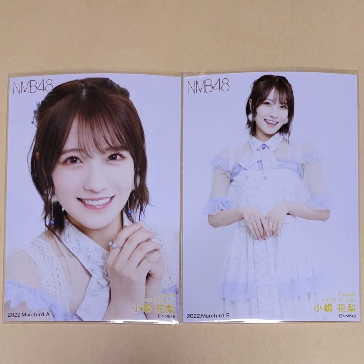 Amazon.co.jp: NMB48 小嶋花梨 月別ランダム生写真 2022 March-rd 3月  