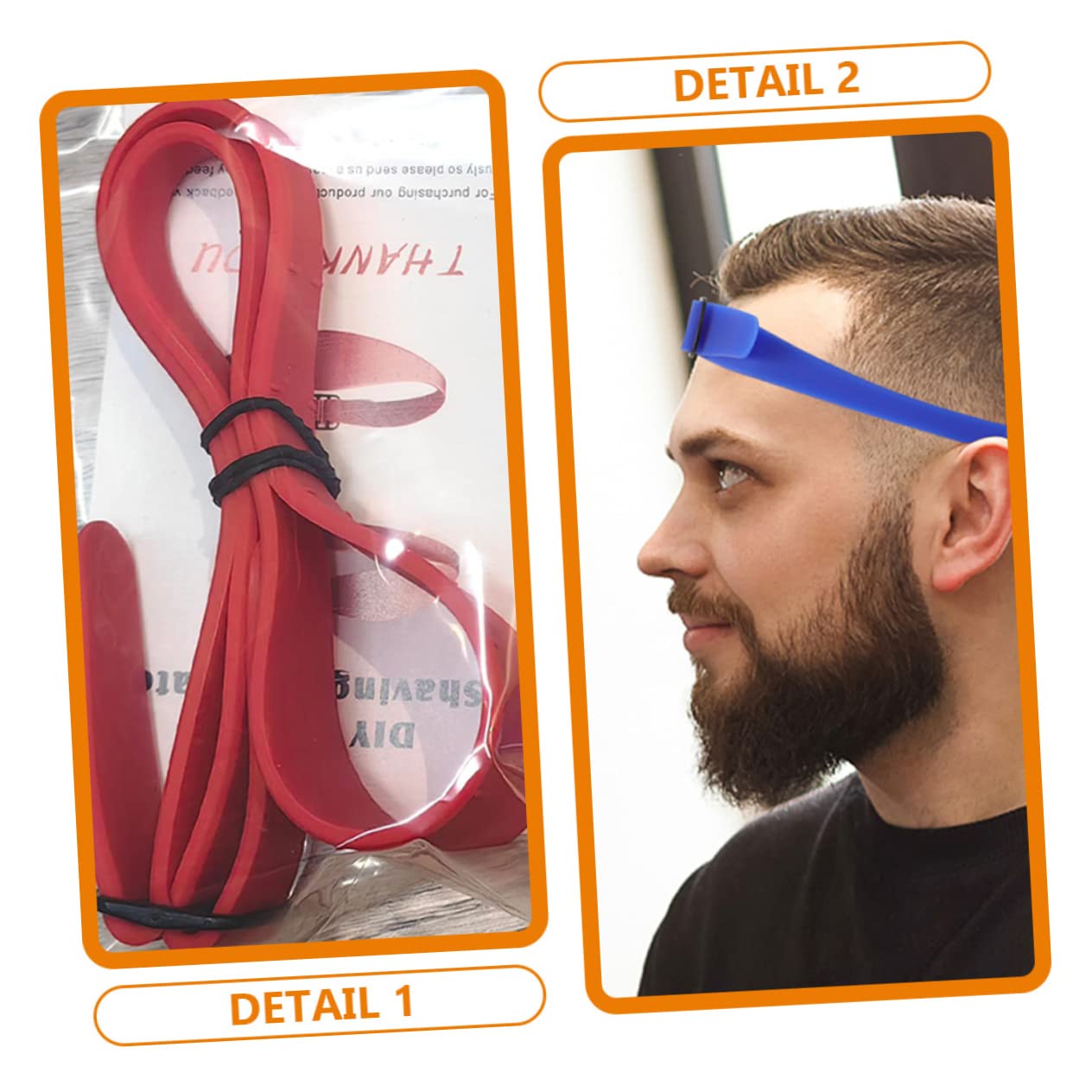 minkissy Lot de 6 outils pour enfants et hommes - Guide de coupe de cheveux - Guide de coupe de cheveux - Guide de coupe de cheveux - Guide de rasage pour homme - Guide de décoloration pour homme