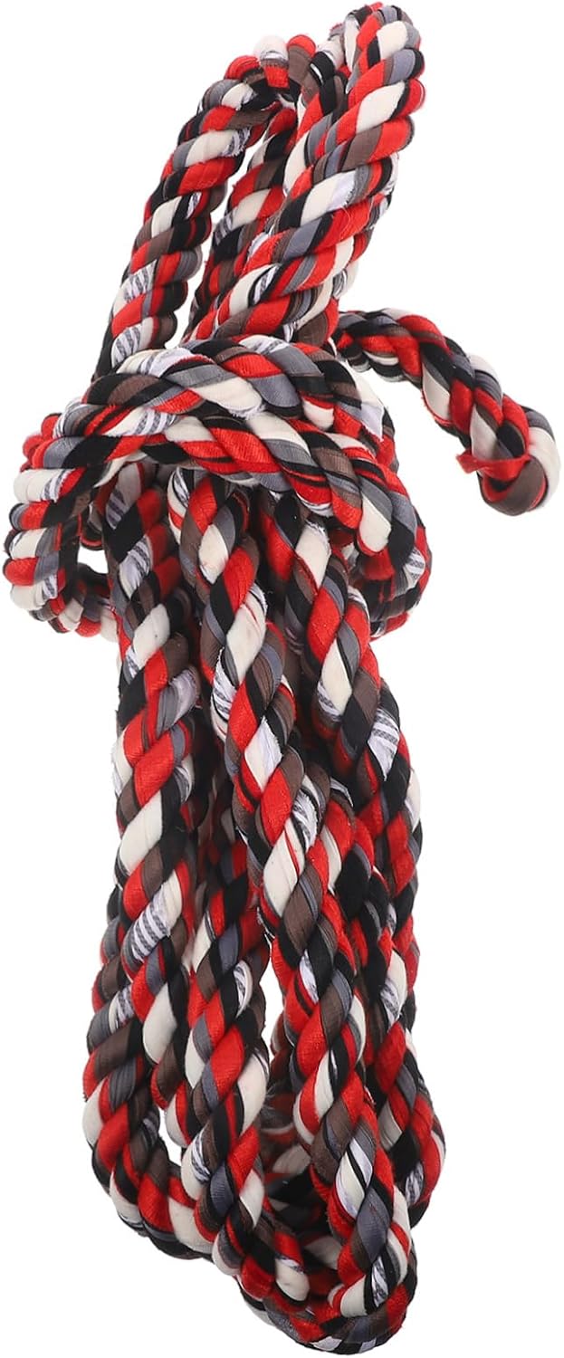 DOITOOL Twisted Jute Tug of War Rope Natural Rope for Outdoor Games Soft Twisted War