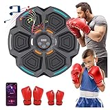 Máquina musical para entrenar boxeo baja a su menor precio + cupón de 10% adicional POKYGO Máquina de Boxeo con Música Bluetooth Inteligente, Equipo de Boxeo de Música Montado En La Pared,Volumen...