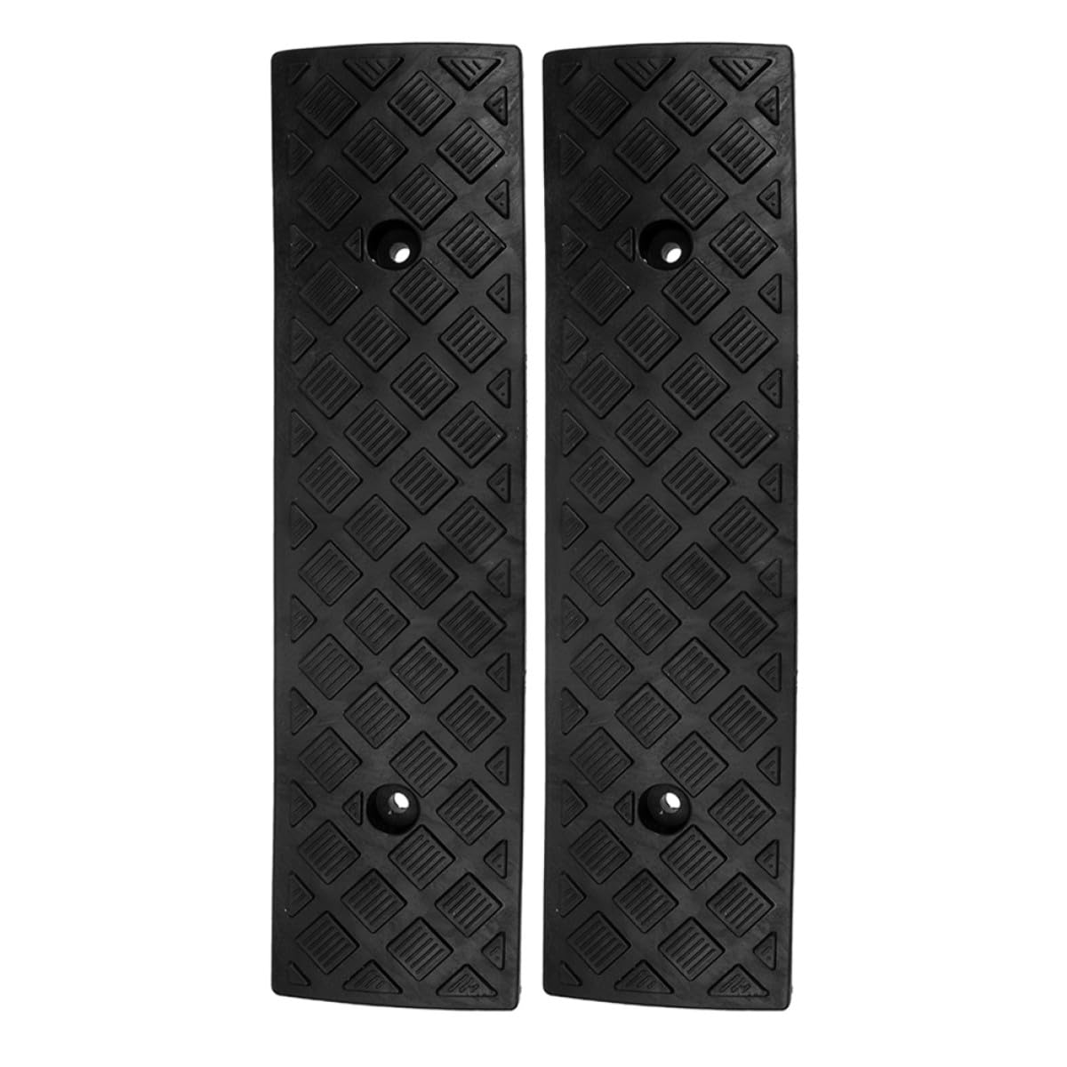 Rampa Di Soglia Antiscivolo 3.00Cm Altezza 2 Rampe Per Marciapiede E Vialetto Ideale Per Auto Moto Biciclette E Sedie a Rotelle Uso Interno Ed Esterno Per Casa Garage E Giardino