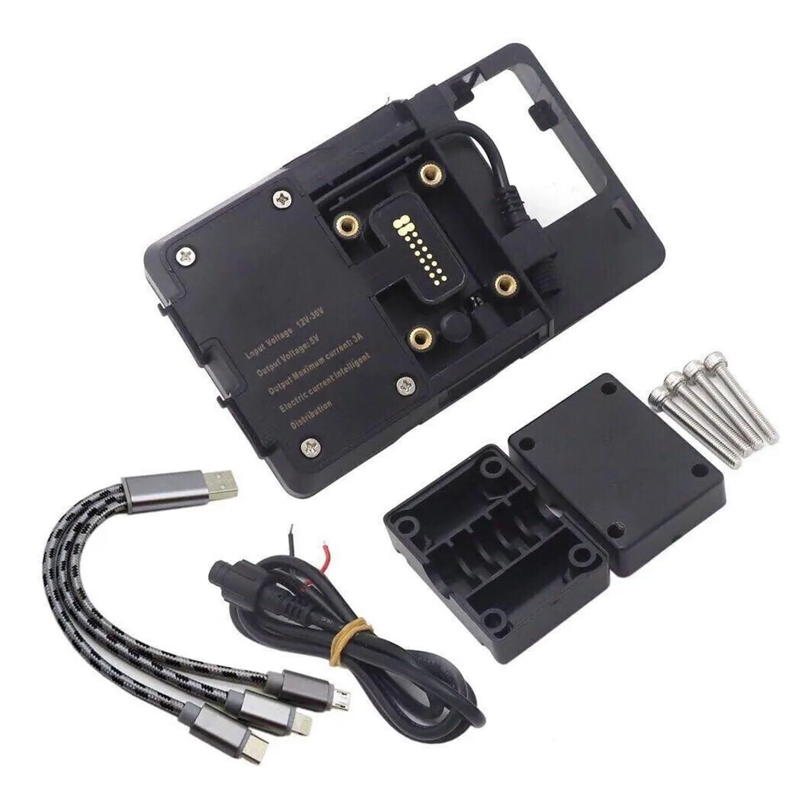 Supporto Telefono Bicicletta Per Tiger 800 Per XCX Per XRX 2015 2016 2017 Moto Telefono Navigazione Piastra Staffa Supporto Adattatore Kit Supporto Accessorio GPS Porta Telefono Moto(1)