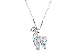 Gift Necklace for Girls featuring a Rainbow Pony