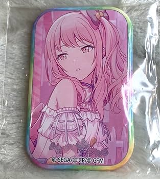 Amazon | 暁山瑞希 スクエア缶バッジ ディスタンス | バッジ