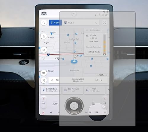Juego de 2 protectores de pantalla para Ford Infotainment, pantalla táctil, filtros antiarañazos de alta definición, UV, 2022, 2023, 2024, Ford