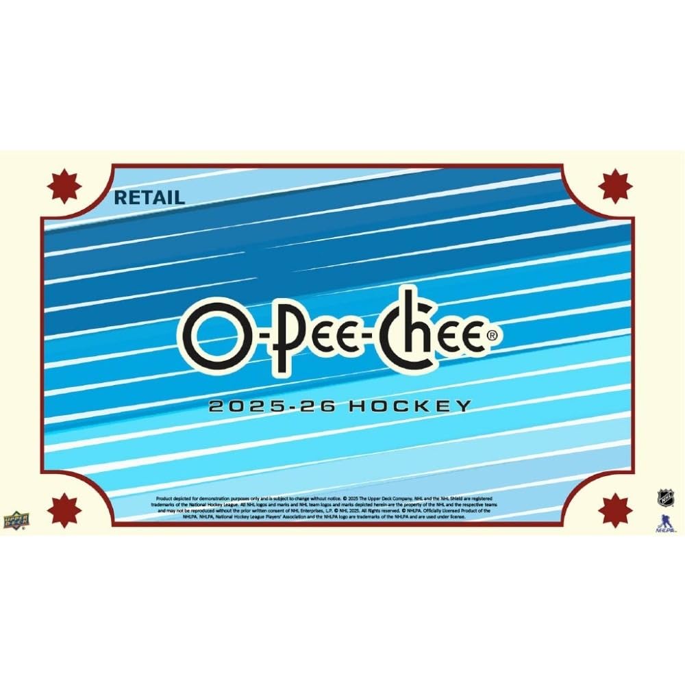 2025/26 Upper Deck O-Pee-Chee Hockey 9er-Pack Blaster-Box