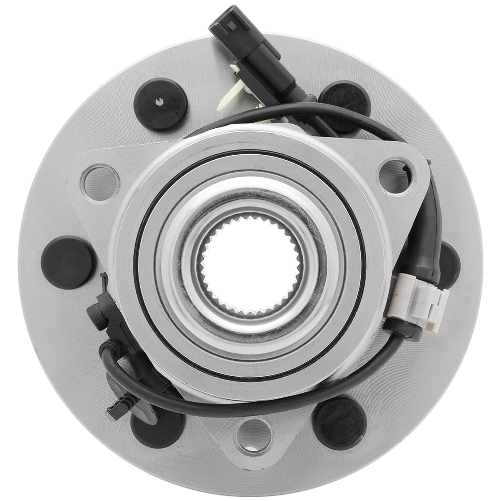 AUQDD Front Wheel Hub & Bearing Assembly (Pair) - Fits 2015-2020 Cadillac Escalade, Chevy Tahoe, GMC Sierra 1500 4WD