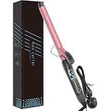 Curling Tongs, 32mm Hair Curling Wand with Ceramic Coating for Long Short Thick Fine Hair, Professional Curling Iron Hair Curler with Adjustable Temperature, LCD Display, 60mins Auto Off