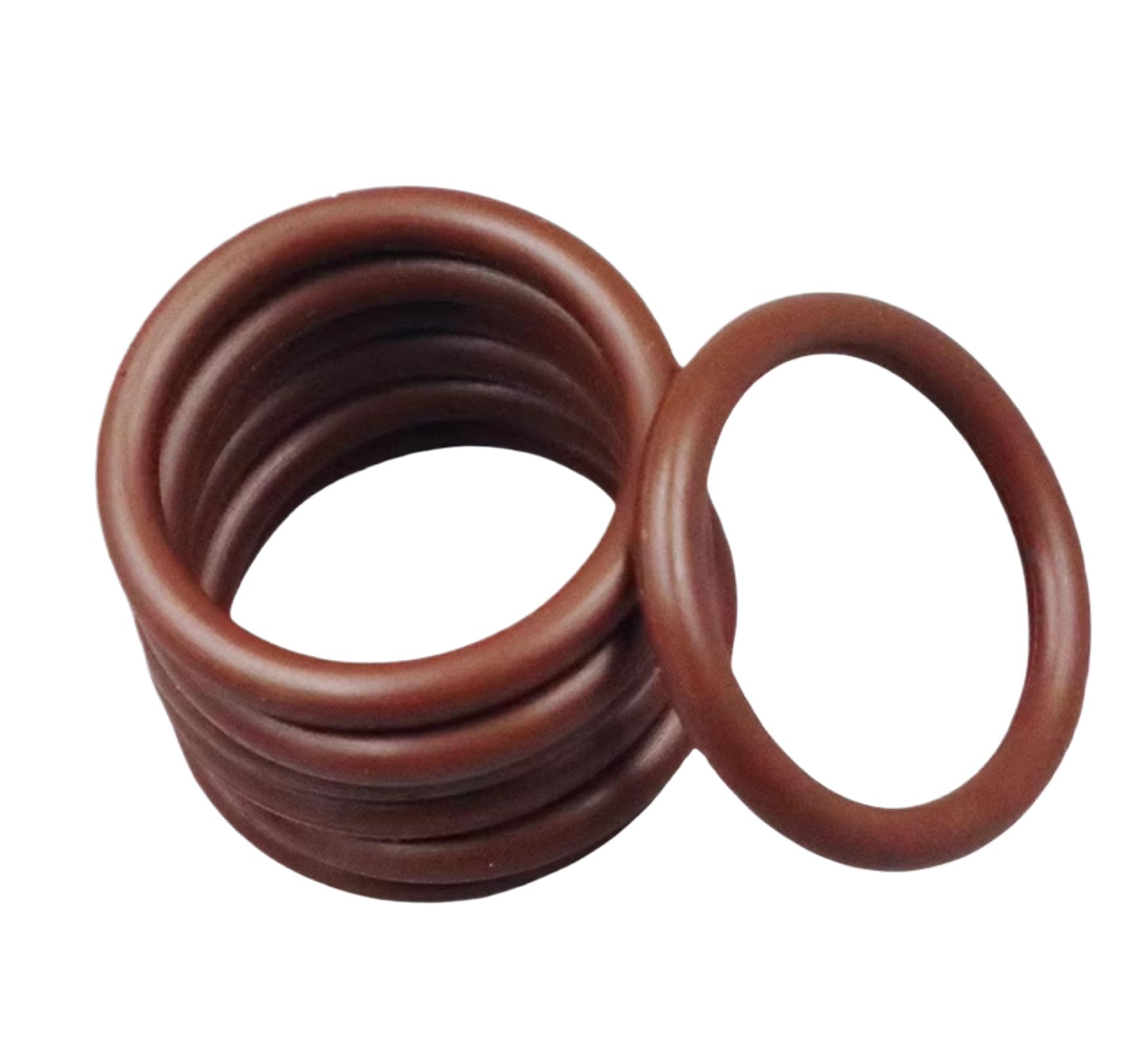 Fluorkautschuk FKM O-Ringe Braun Mehrere Größen for Maschinen Sanitär(446.4mm x 435mm x 5.7mm)