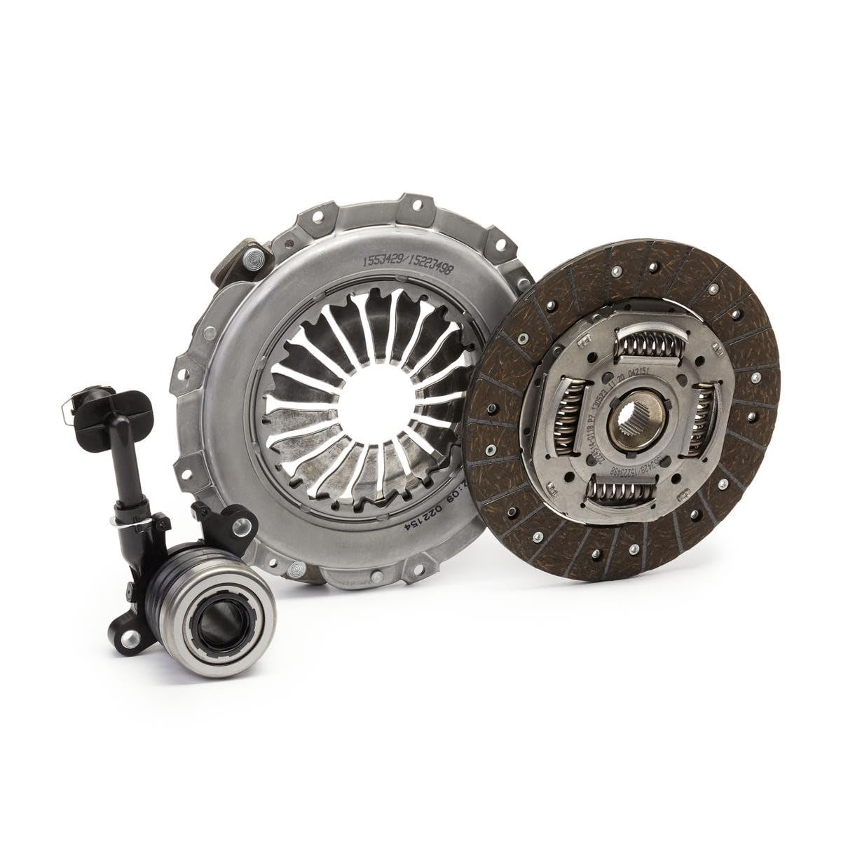 Zestaw sprzęgła RIDEX 479C0417 Kompatybilny z RENAULT Megane 2 sedan LM0/1 CLIO Grandtour KR0/1 MODUS/GRAND MODUS F/JP0 Megane 2 BM0/1, CM0/1 Megane 2 nadwozie pełne/kombi KM