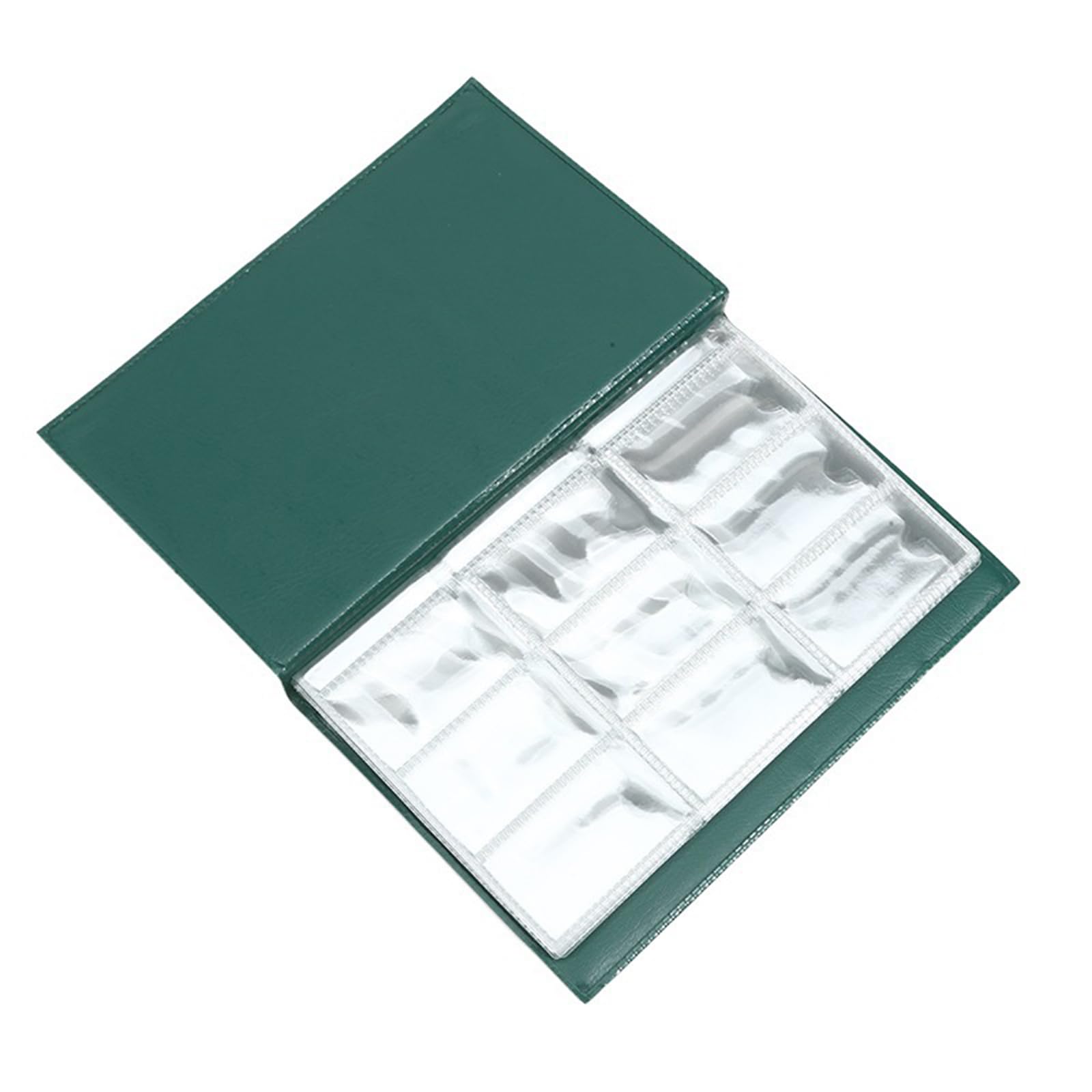 Multipurpose 108-Capacity PVC Storage Book for Collectors Souvenir Bills Exhibition Adults Travel-Friendly Use Compact Pennies Collection Book