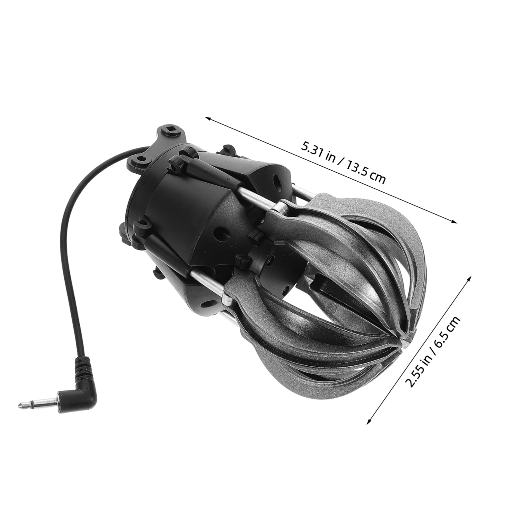 Accesorio de Pinza para Excavadora de Juguete Material Plástico Resistente y Accionamiento Eléctrico, Repuesto Adecuado para Vehículos de Construcción RC en Minería