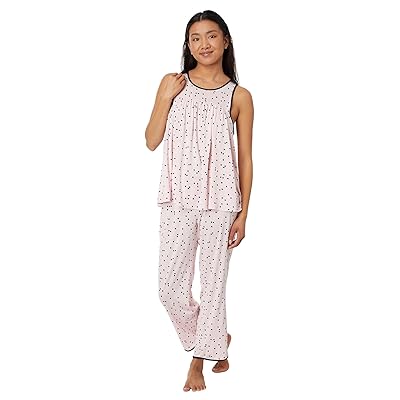 Kate Spade New York Scattered Dot Cropped PJ Set Women