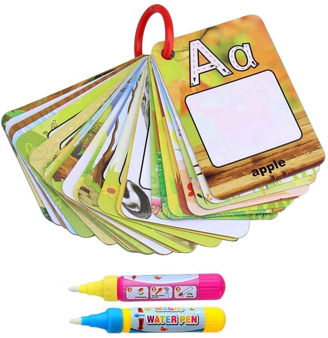 Buy 26 Letters Water Colouring Doodle Board, DELFINO Reusable Water