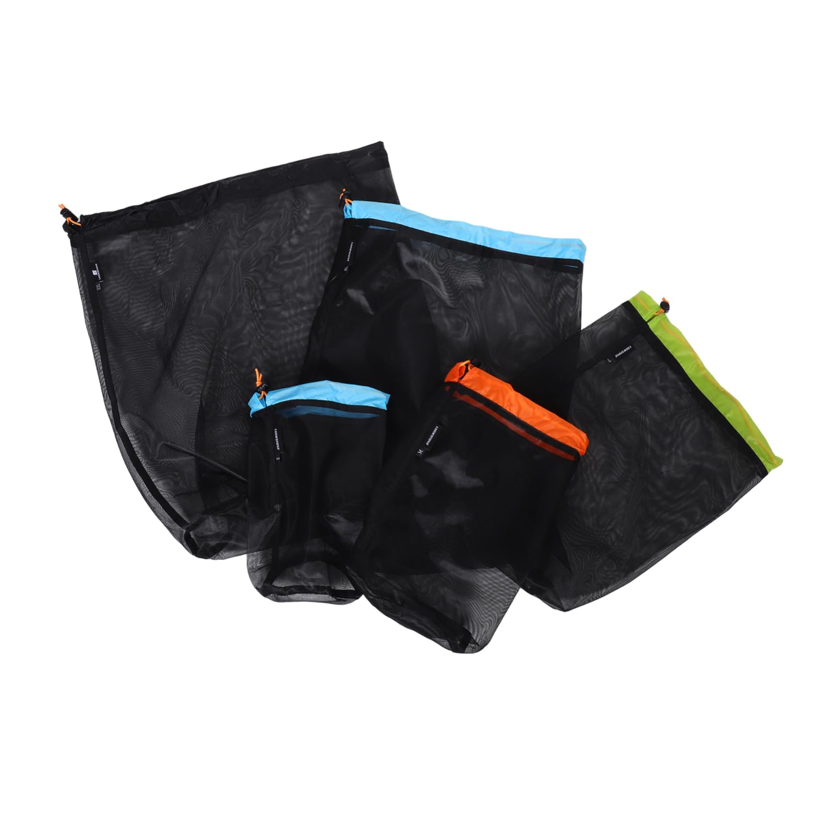 BRIGHTFUFU Reusable Compact Mesh Bag Storage Sack for Sleeping Bag Pack for Down Outdoor Travel Hiking Camping