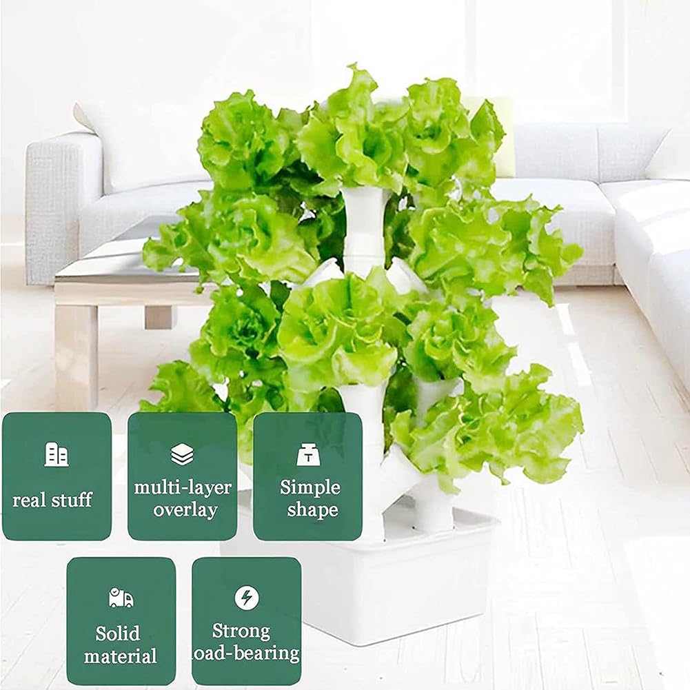 Amazon.co.jp: 垂直水耕タワー、野菜植物タワー、16/24/32