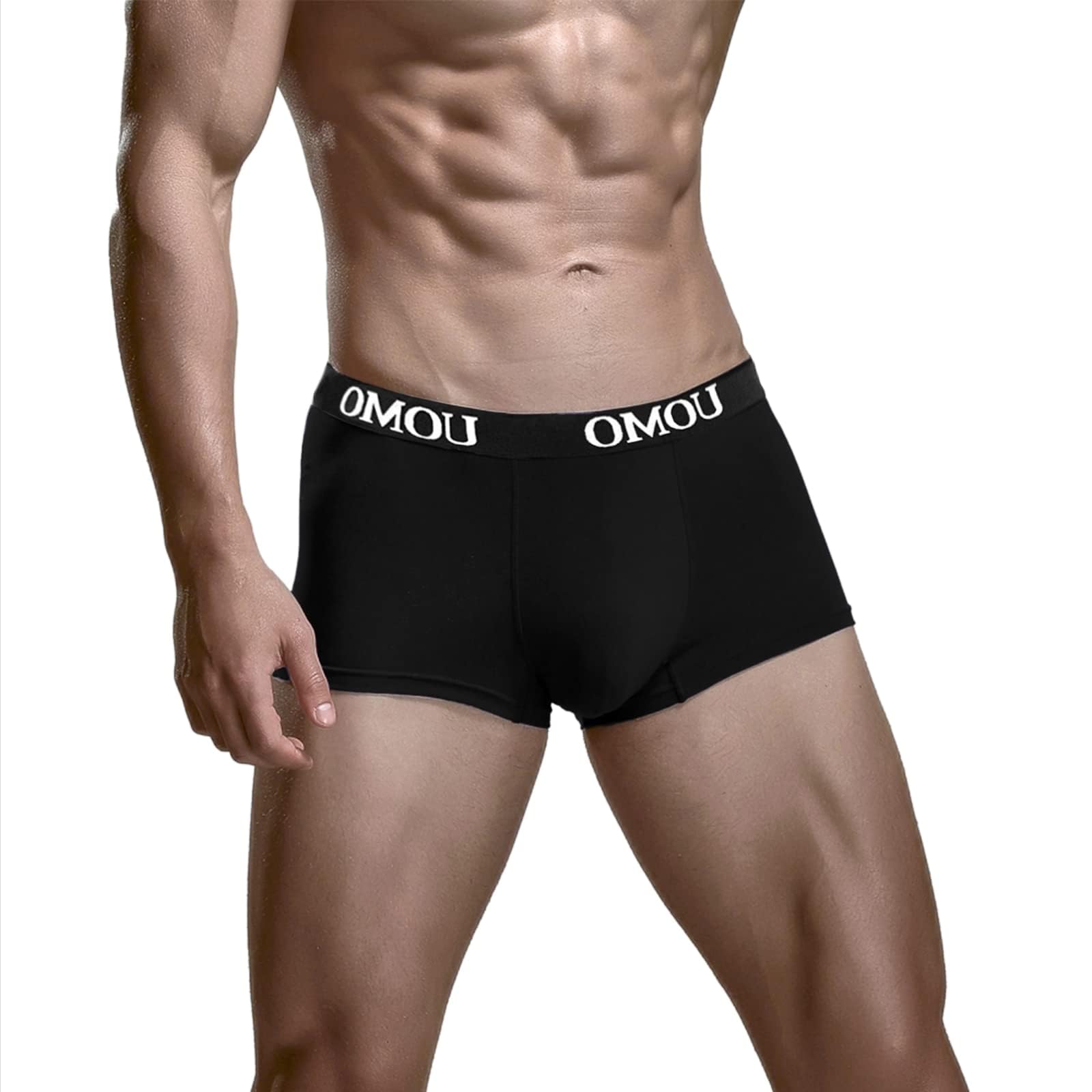 Poligono Boxer Uomo Cotone Set 6 Pezzi, Mutande Uomo Boxer Confortevolezza, Elasticizzato, Traspirabilità, Resistente, Intimo Maschile (S - 6XL)