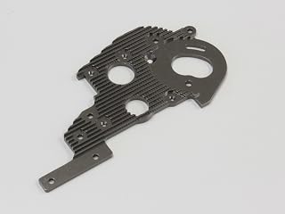 Kyosho OTW104GM CNC Aluminum Motor Plate, Gunmetal Anodized, for OPTIMA 2016 KYOOTW104GM