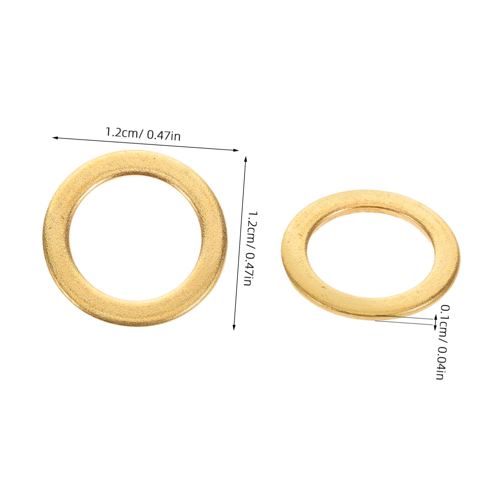 Toddmomy 100Pcs Metal Washer Kit for Outdoor Skateboard Replacement Parts Durable Gaskets and Hardware for Skateboard Maintenance and Repair Essential Skateboard Accessories