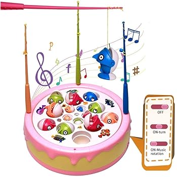 Jerryvon Jeux De Societe Peche A La Ligne Enfant Jouet Electrique De Peche Musicale Avec 4 Cannes A Peche Cadeau Anniversaire Pour Enfant Fille Garcon 3 4 5 Ans Amazon Fr Jeux Et Jouets Jerryvon Jeux De Societe Peche A La Ligne Enfant Jouet Electrique De Peche Musicale Avec 4 Cannes A Peche Cadeau Anniversaire Pour Enfant Fille Garcon 3 4 5 Ans Amazon Fr Jeux Et Jouets
