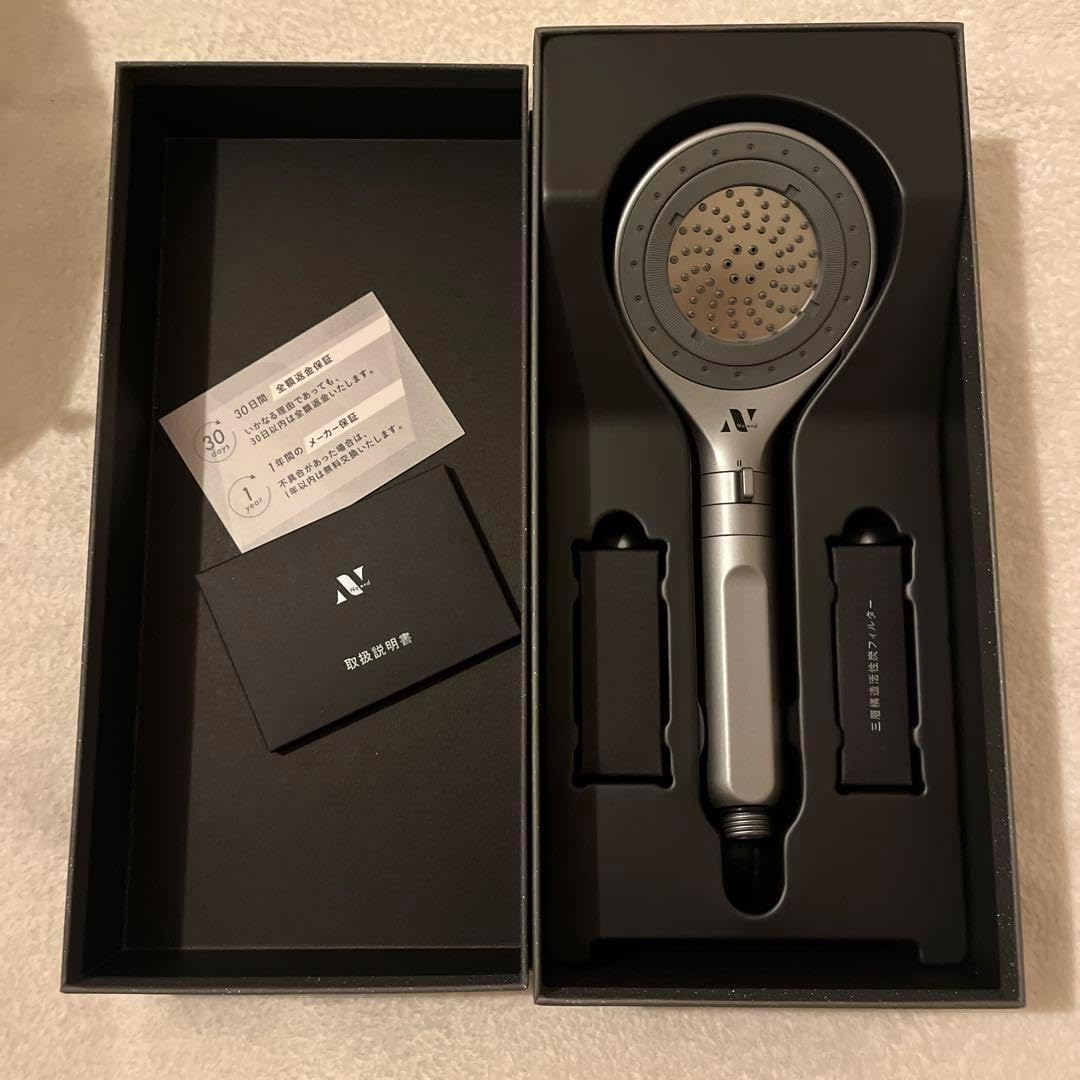 Noend オーガニックファインバブルシャワーヘッド＋交換用フィルター