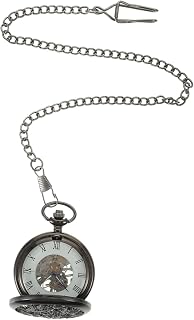 Relógio De Bolso Vintage Número De Pingente Porta Pingente Para Colar Relógio De Bolso Digital Pingente De Colar Capa Vazada Relógio De Bolso Em Concha Relógio De Bolso Em