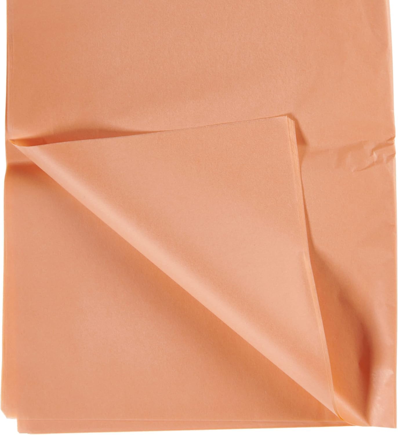 The Big Packaging Company Peach A3 Tissue Paper 100 Sheets For Gift Wrap Party Craft Acid Free (Peach)