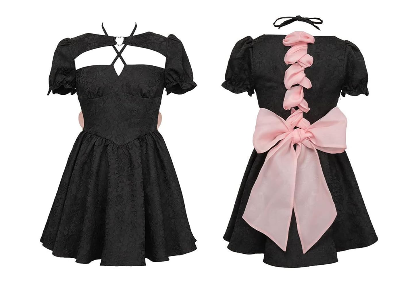 Amazon.co.jp: [Misswdd] ワンピース レディース 地雷系 服 ミニ
