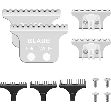 Audoc Replacement Blades for Wahl 5 Star Series Cordless Detailer and Cordless Shaver